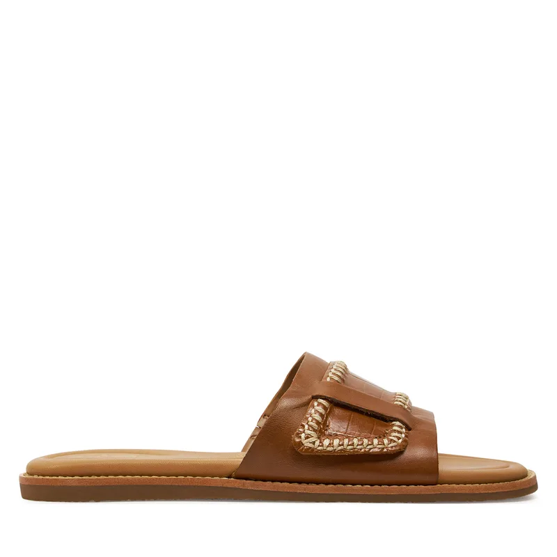 Παντόφλες Clarks Maritime Mule 26176402 Καφέ