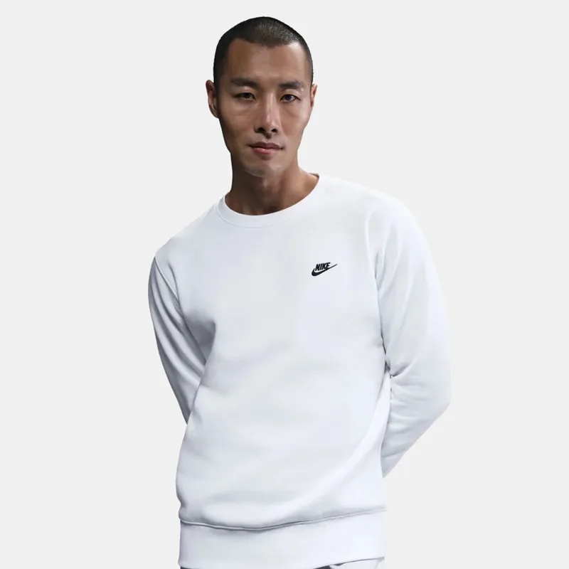 Nike Club Ανδρική Μπλούζα Μακρύ Μανίκι (9000253002_1540)