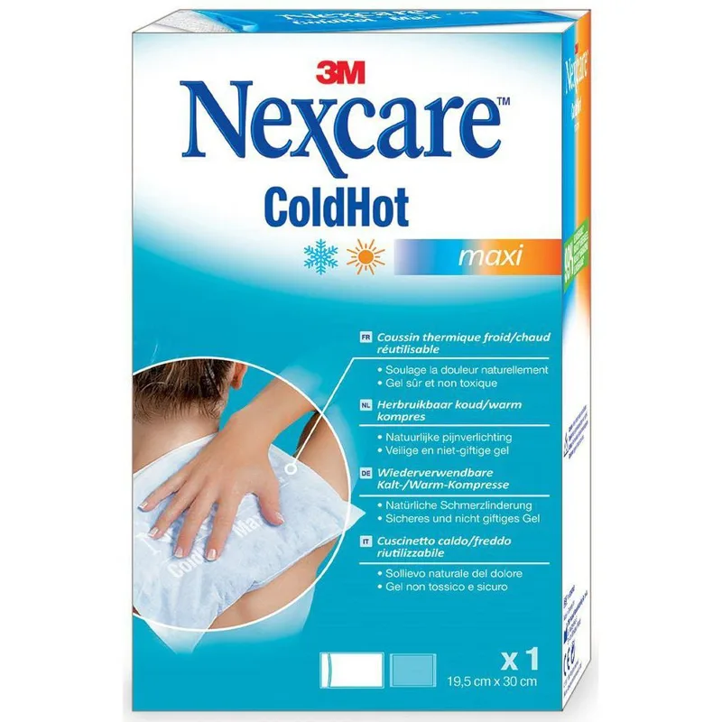 3M Nexcare ColdHot Maxi Gel Compress 2 in 1 Μέγεθος Maxi 19.5cm x 30cm 1 τμχ