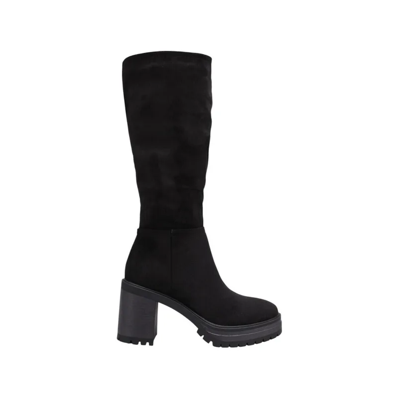 Μπότες με τακούνι La Modeuse 76375_P180874