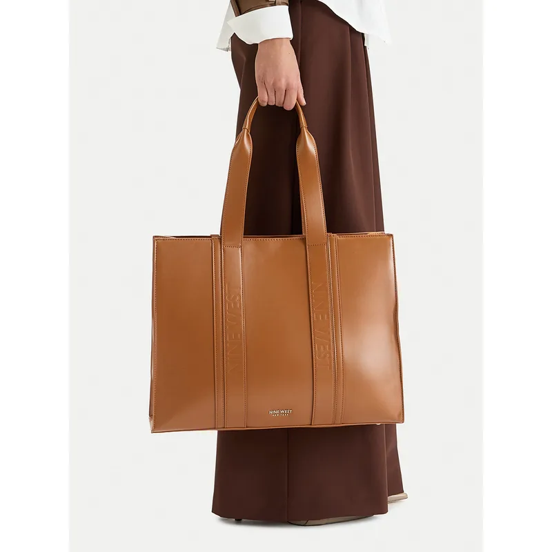 Τσάντα Nine West CEO-Ravina-LA374-4511 Καφέ