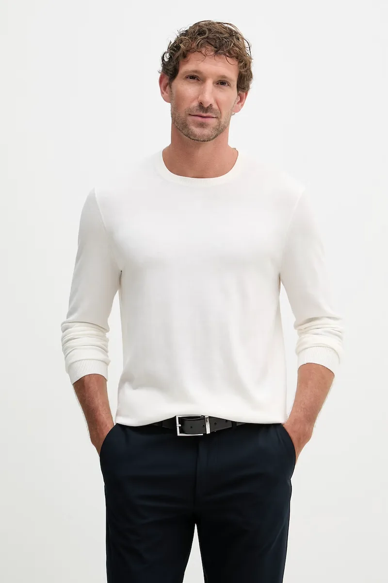 Tommy Hilfiger πουλόβερ ανδρικό με βαμβάκι NEW YORK