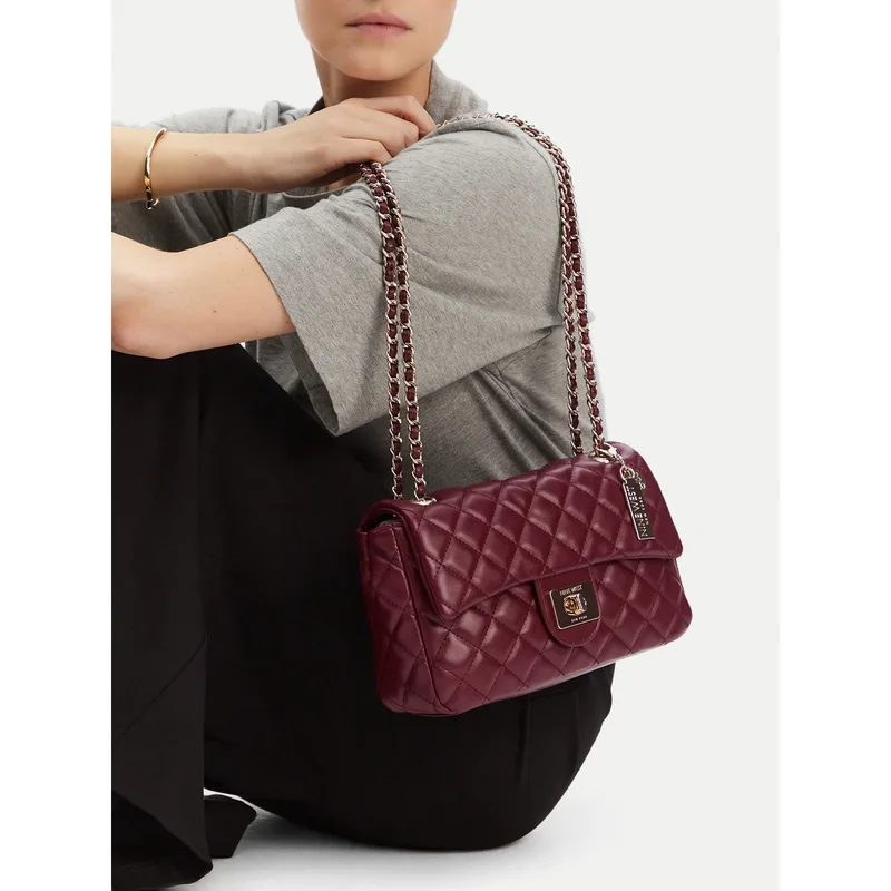 Τσάντα Nine West CEO-IDAHO-LDA8004 Μπορντό