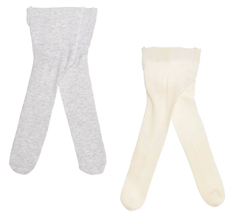 ΚΑΛΣΟΝ BENETTON BASIC ΓΚΡΙ/ΛΕΥΚΟ 2ΤΜΧ (0-6 ΜΗΝΩΝ)-(50-62 CM)