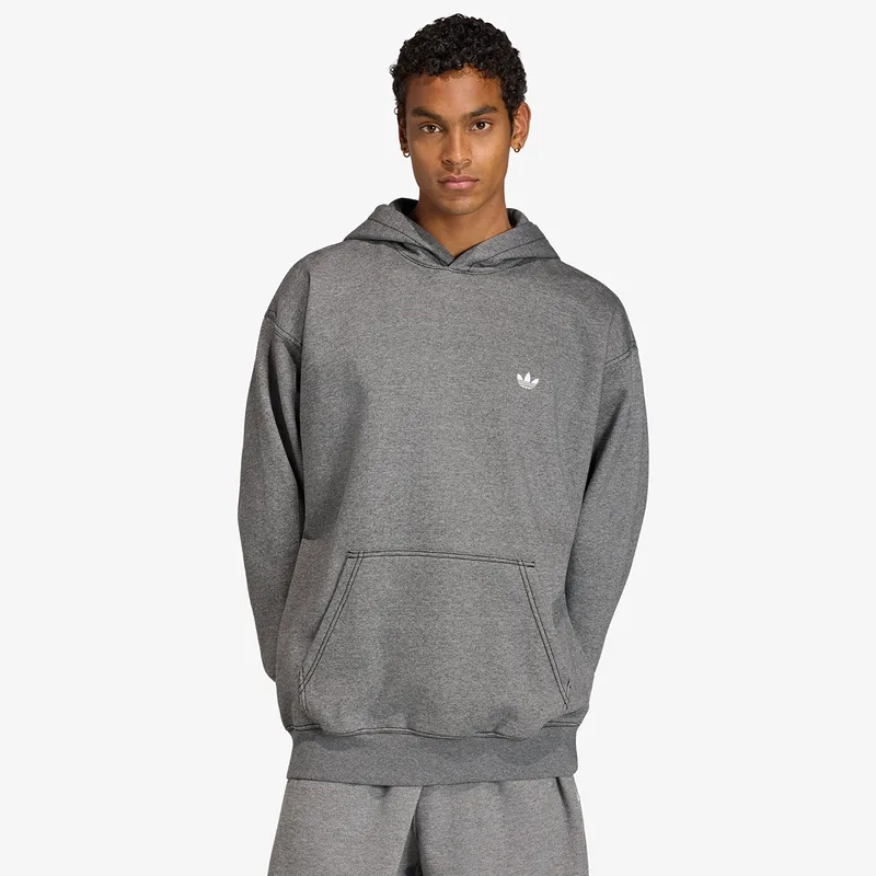 Φούτερ adidas Ess Loose Hd Grey Four Mel XXL