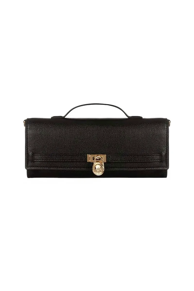 Michael Kors γυναικείο clutch "Hamilton" - 30F5GHMC8L Μαύρο