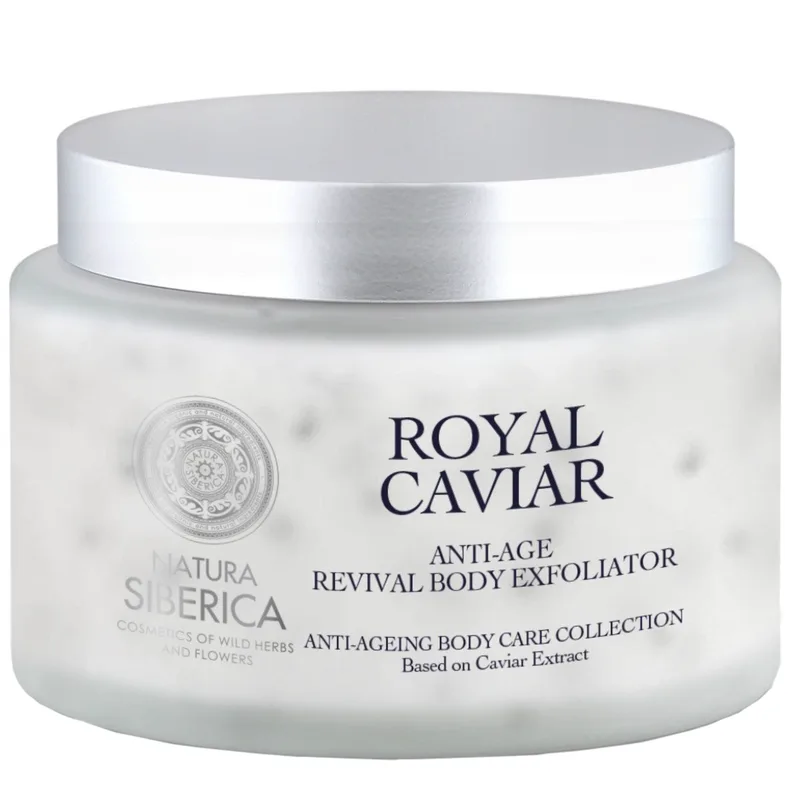 Natura Siberica Royal Caviar Anti-Age Revival Body Scrub Απολεπιστικό Σώματος με Χαβιάρι για Αντιγήρανση & Λάμψη 300ml