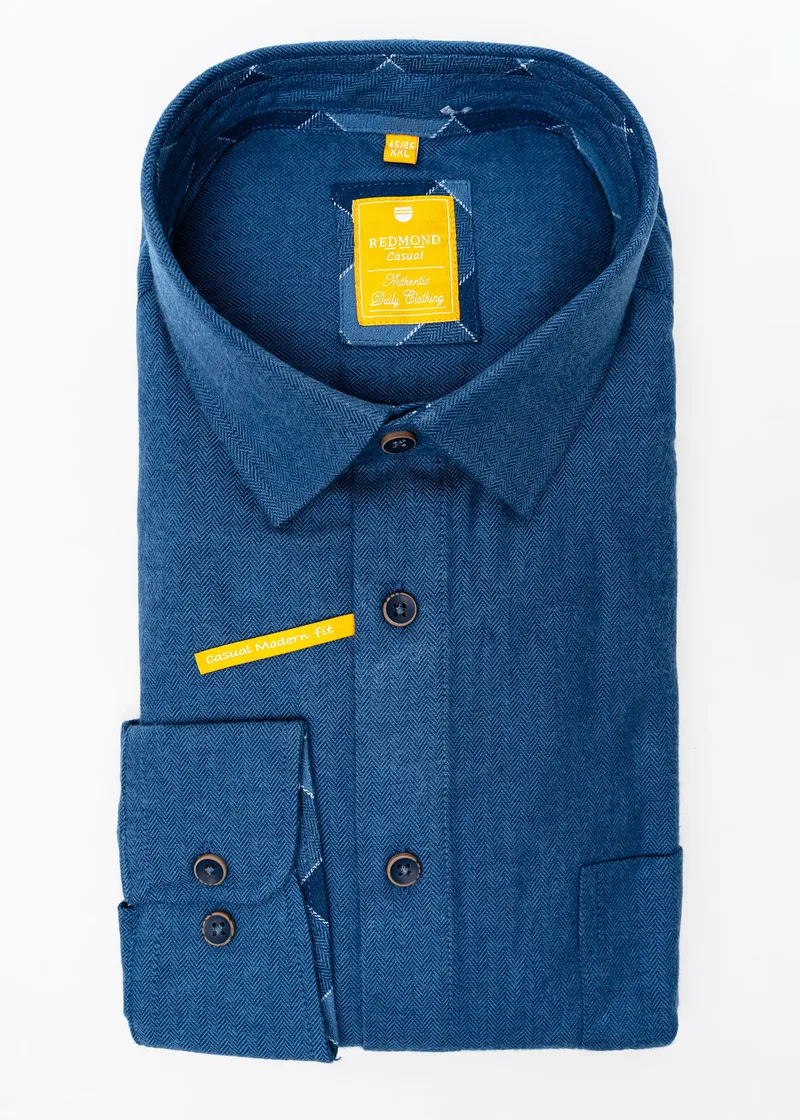 Redmond Πουκάμισο της σειράς Micro - 232445110 10 Blue