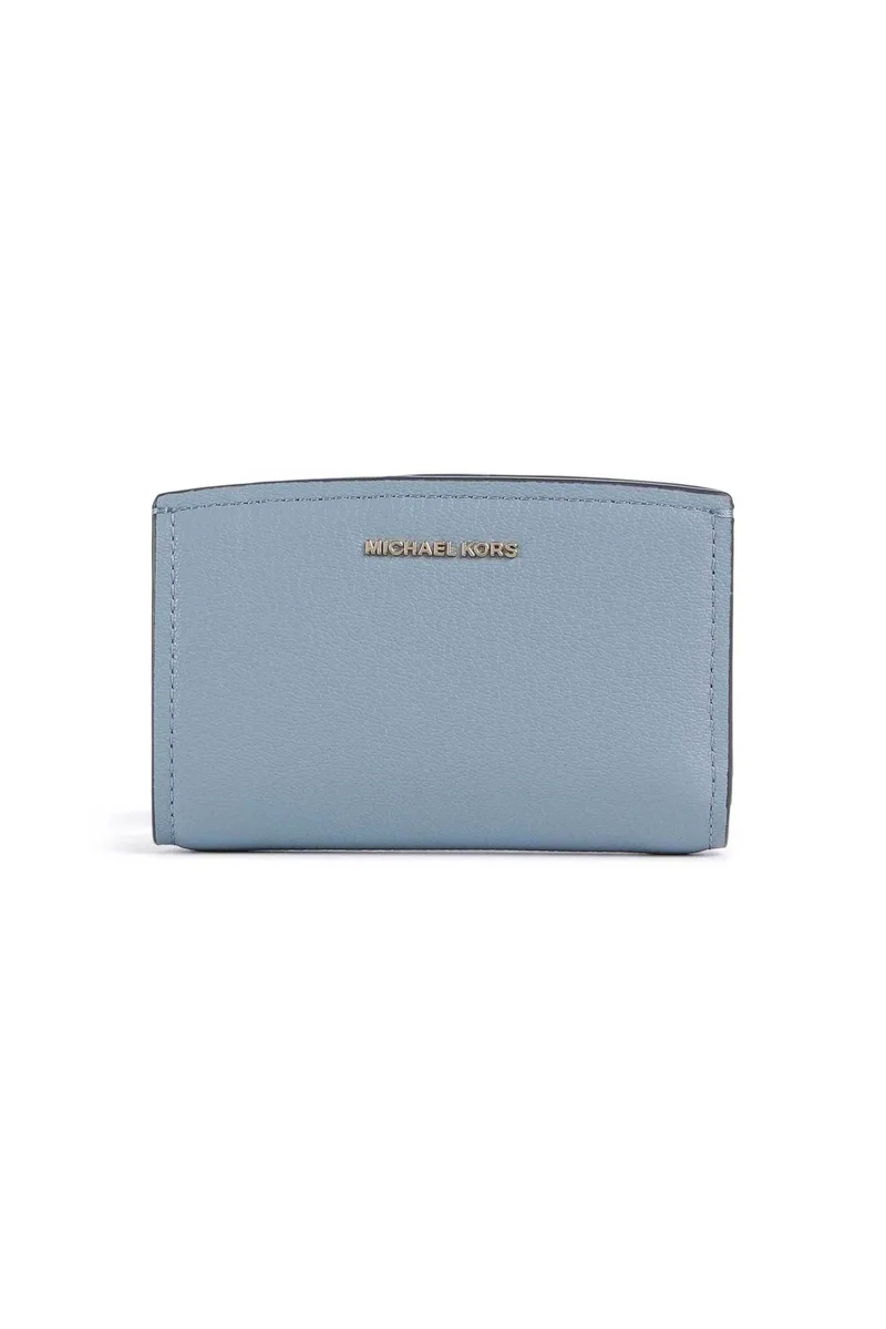 Michael Kors γυναικείο δερμάτινο πορτοφόλι "Bryant" - 32S5GYTZ2L Μπλε Ανοιχτό