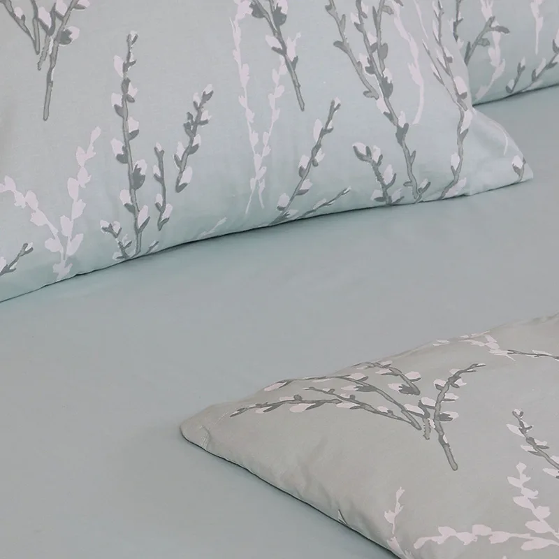 Σεντόνια Μονά (Σετ) 105X205+30 Sunshine Cotton Feelings 2054 Aqua Με Λάστιχο (105x205+30)