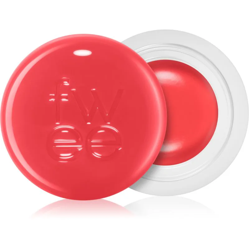 fwee Lip&Cheek Blurry Pudding Pot βάλσαμο για χείλη και μάγουλα με χρώμα απόχρωση RD01 D-Day (Reddish Moment) 5 γρ