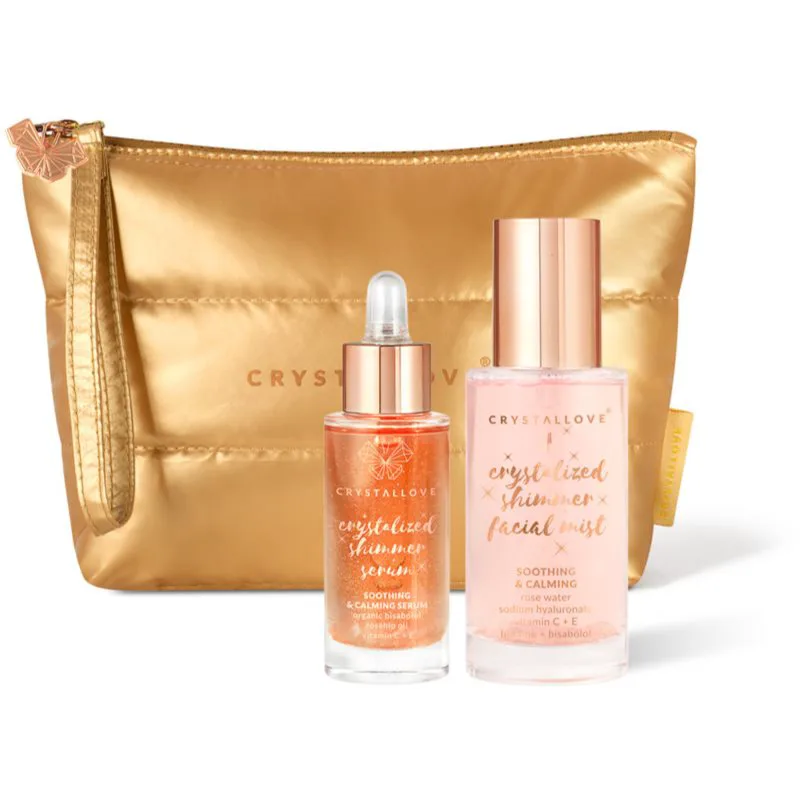 Crystallove Rose Quartz Skincare Duo σετ περιποίησης για την επιδερμίδα