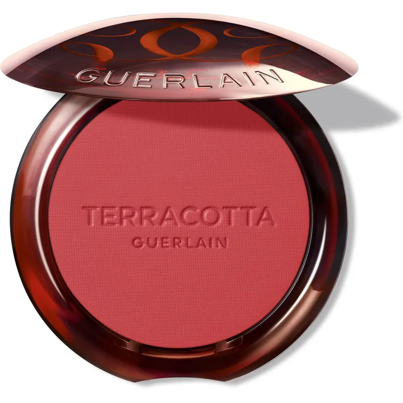GUERLAIN Terracotta Blush λαμπρυντικό ρουζ απόχρωση 06 Deep Red 5 γρ