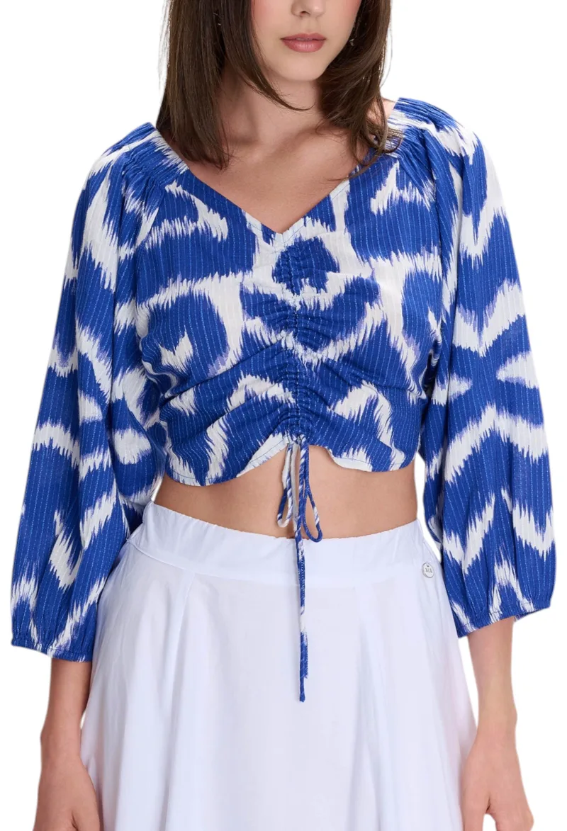 Top Ale Με Σούρα 8921104-SKY BLUE Γυναικείο