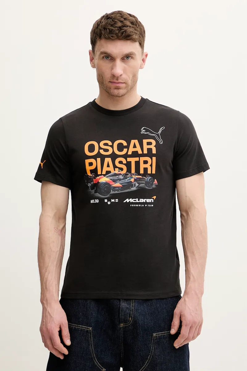 Βαμβακερό μπλουζάκι Puma McLaren