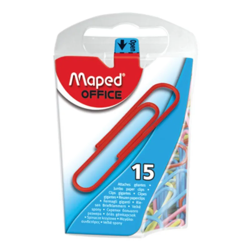 342011 ΣΥΝΔΕΤΗΡΕΣ MAPED ΜΕΓΑΛΟΙ 50mm 15τμχ