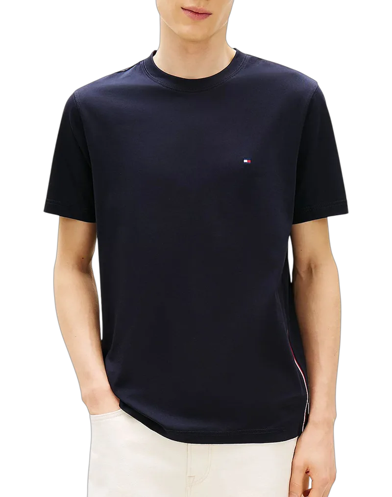 Ανδρικό Global Stripe T-shirt Navy Μπλε Tommy Hilfiger MW0MW42393-DW5