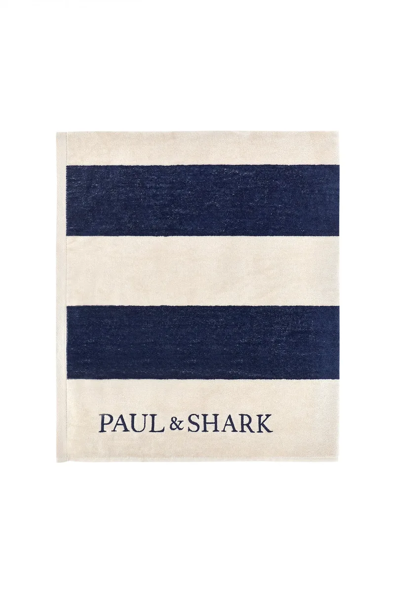 PAUL&SHARK ΠΕΤΣΕΤΑ ΘΑΛΑΣΣΗΣ ΡΙΓΕ LOGO ΜΠΛΕ-ΕΚΡΟΥ