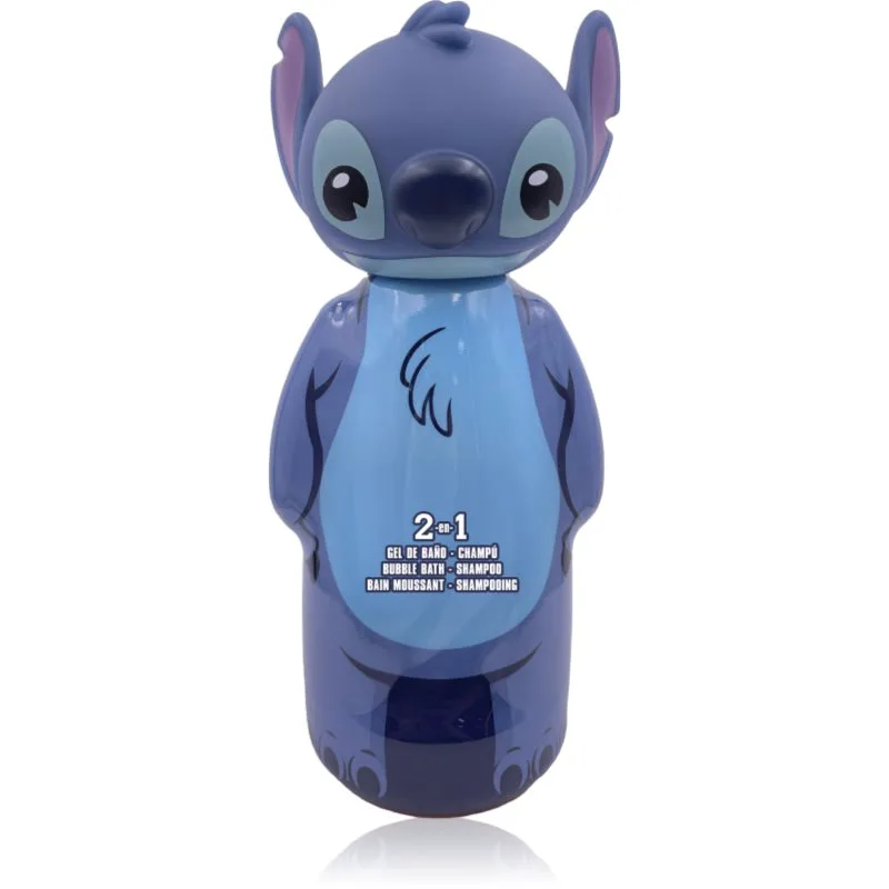 Disney Stitch σαμπουάν και αφρόλουτρο για το μπάνιο 2 σε 1 για παιδιά 300 ml