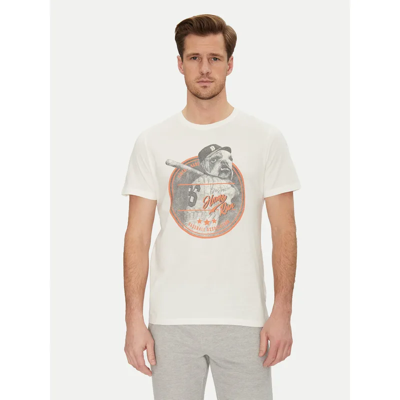 Blend T-Shirt 20717764 Λευκό Regular Fit