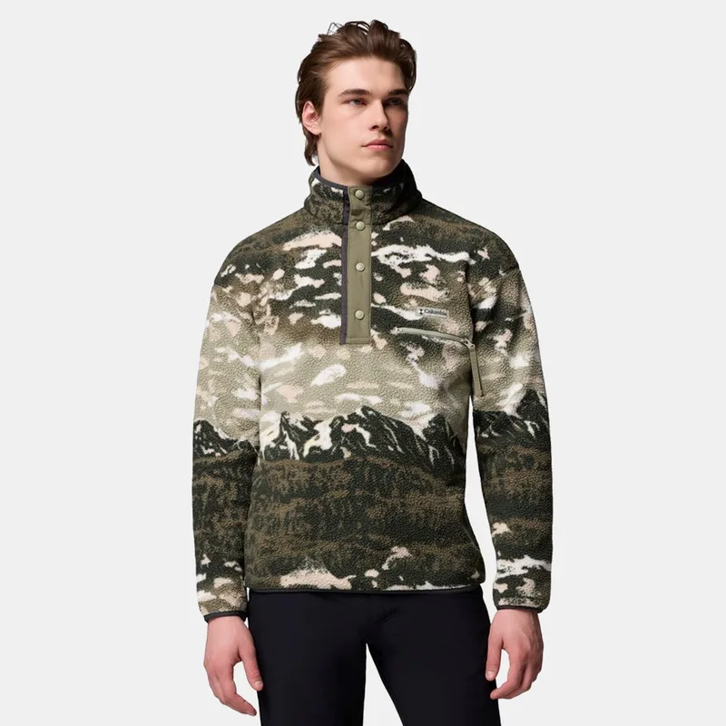 Columbia Helvetia II Printed Sherpa Fleece Ανδρικό Φούτερ (9000244177_88678)
