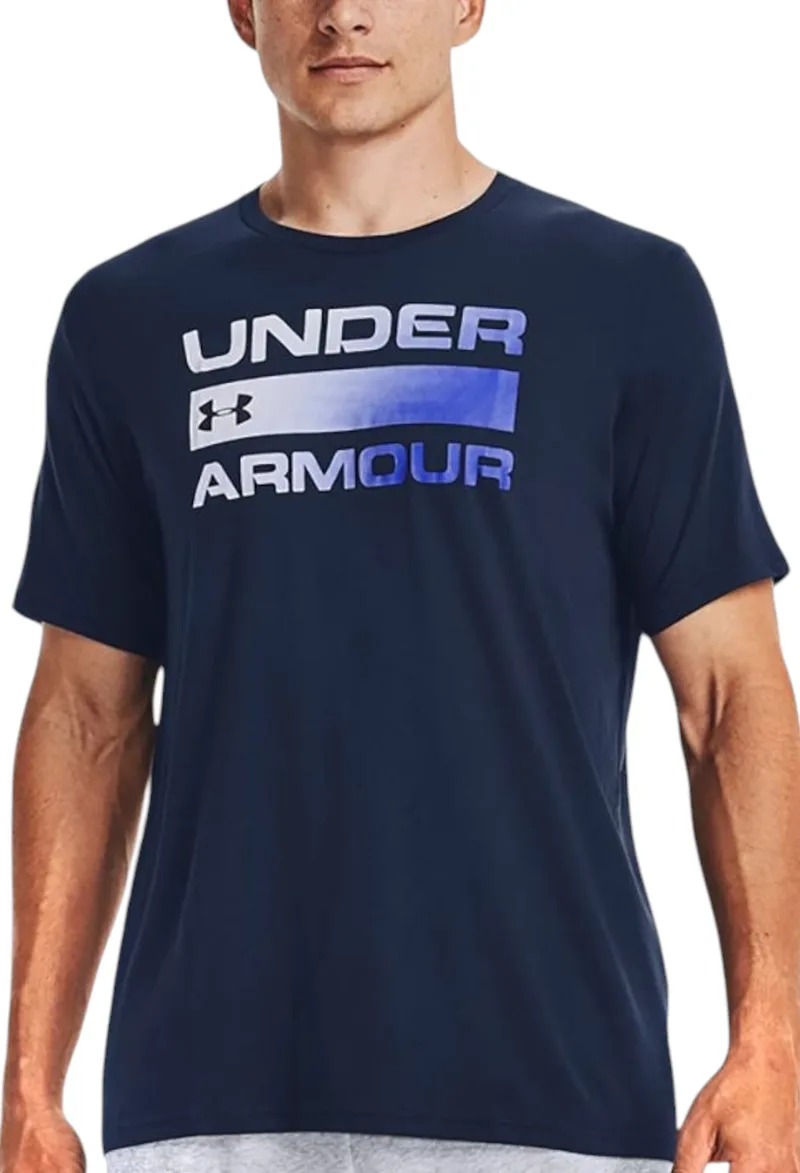 Μπλούζα Κοντομάνικη Under Armour Team Issue Wordmark 1329582-408 Ανδρικό