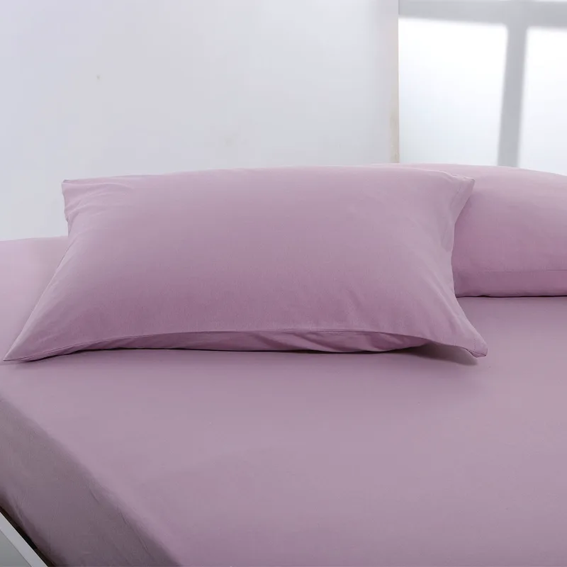 Ζεύγος Μαξιλαροθήκες (50x70) Silk Fashion Jersey Cyclamen