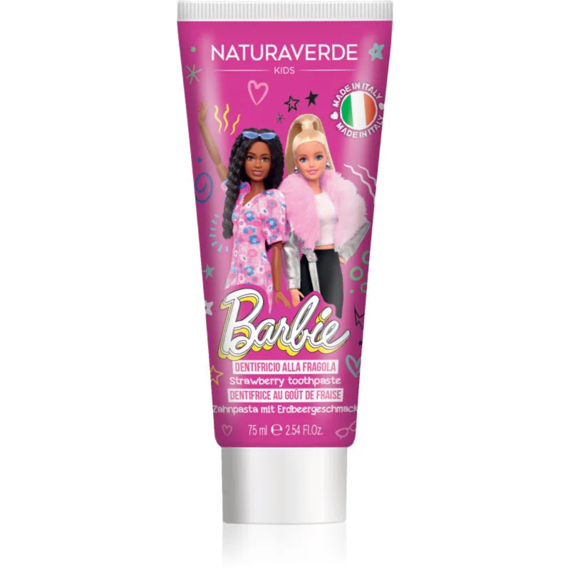 Barbie Naturaverde Kids οδοντόκρεμα για παιδιά 75 ml