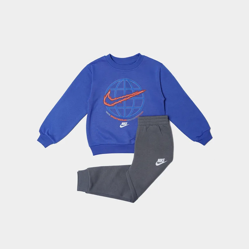 Nike Sportswear Fleece Crew Παιδικό Σετ Φόρμας (9000245331_45310)