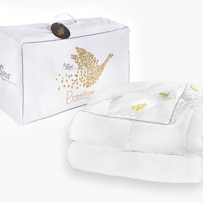 Πάπλωμα Λευκό Πουπουλένιο Μονό 160X220 La Luna The Prestige Duvet Λευκό (160x220)