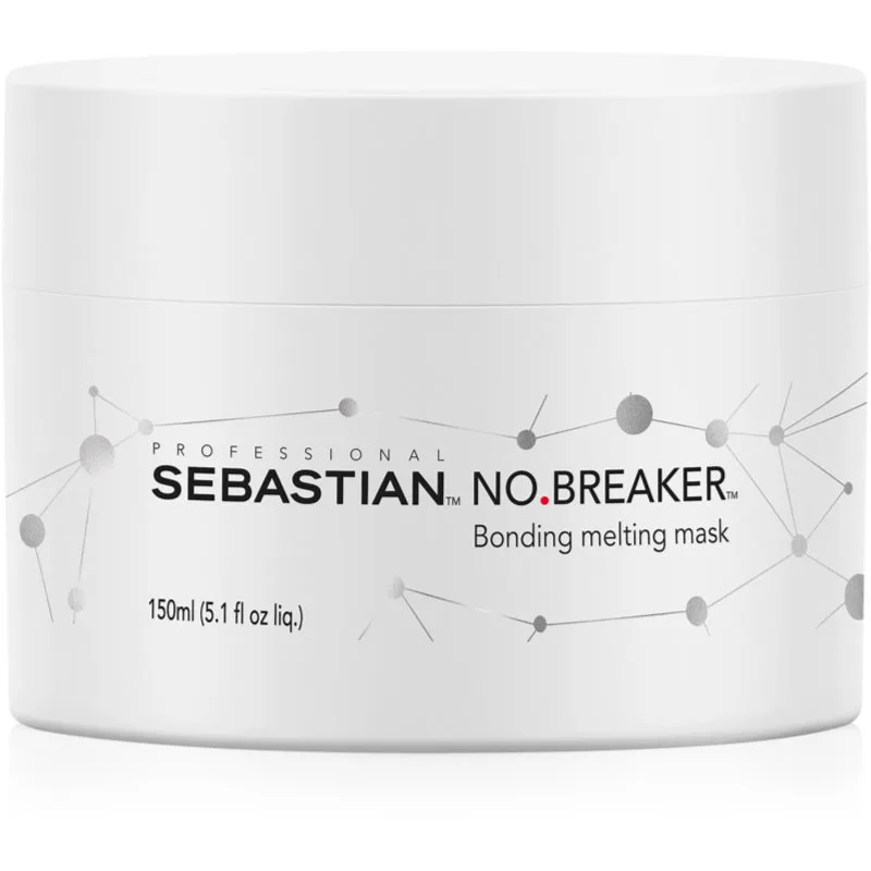 Sebastian Professional No.Breaker Bonding Melting Mask εντατική μάσκα μαλλιών για κατεστραμμένα μαλλιά 150 ml