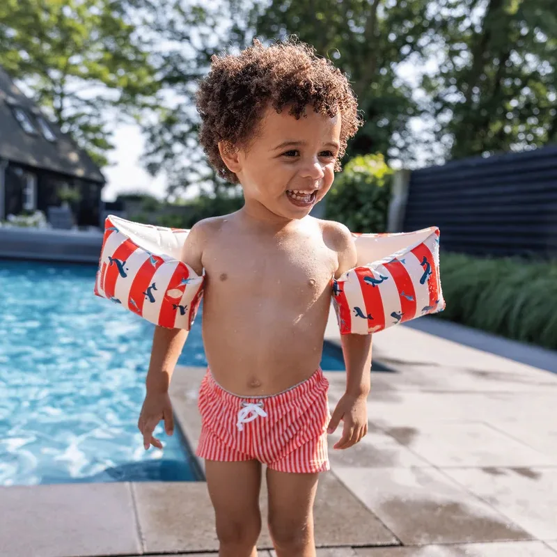Μπρατσάκια (2-6 Ετών) Swim Essentials Whale Red-White