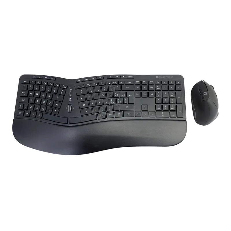 CONCEPTRONIC Wireless Keyboard+Mouse,ergo,Layout italien. sw