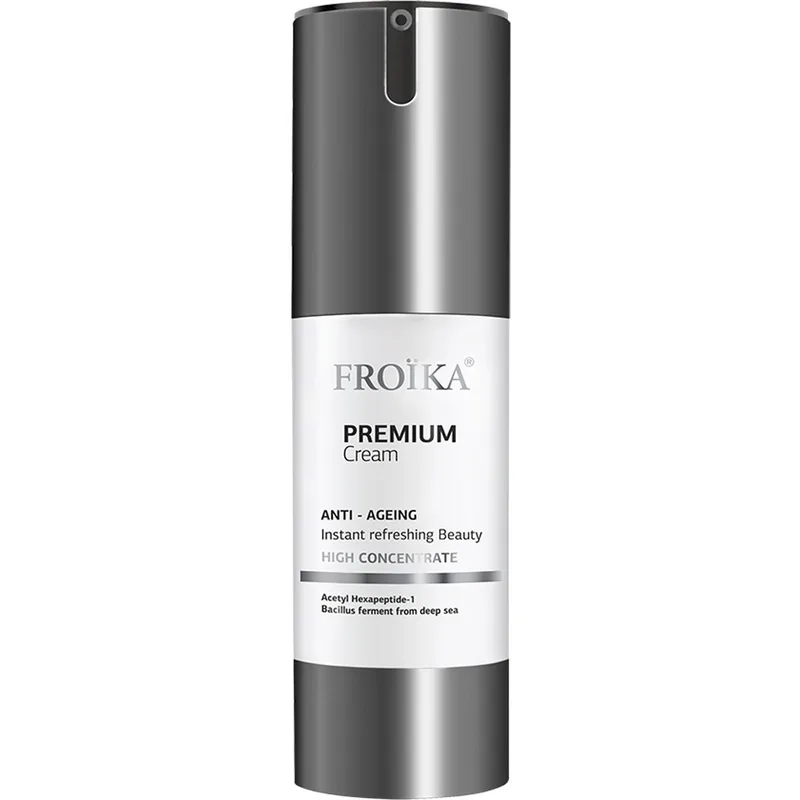 Froika Premium Cream Anti-Ageing Πλούσια Αντιγηραντική Κρέμα Προσώπου που Προσφέρει Άμεση Αναζωογόνηση της Επιδερμίδας για πιο Νεανική Εμφάνιση 30ml
