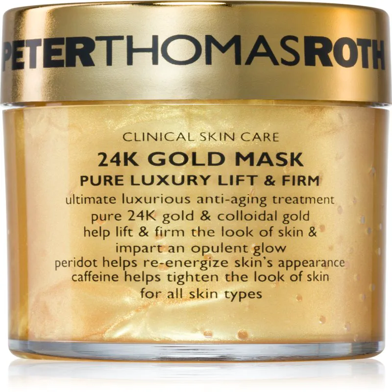 Peter Thomas Roth 24K Χρυσό Mask πολυτελής συσφικτική μάσκα προσώπου με λιφτινγκ αποτελέσματα 50 ml