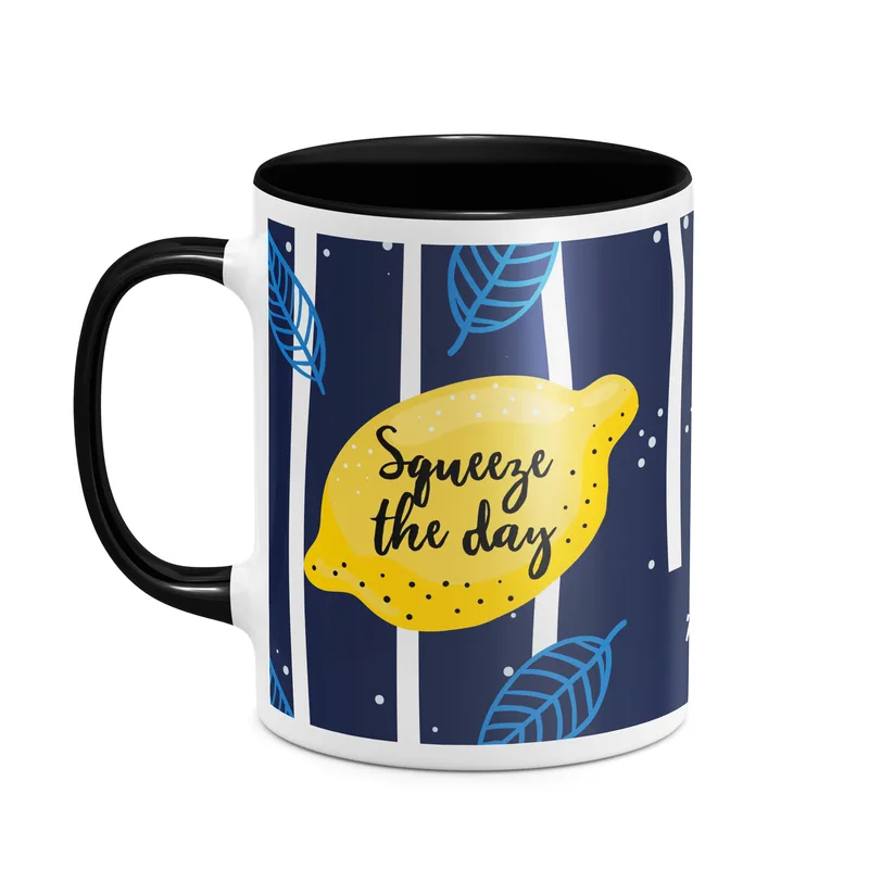 Squeeze the Day - Κούπα - Μαύρο - Μαγική