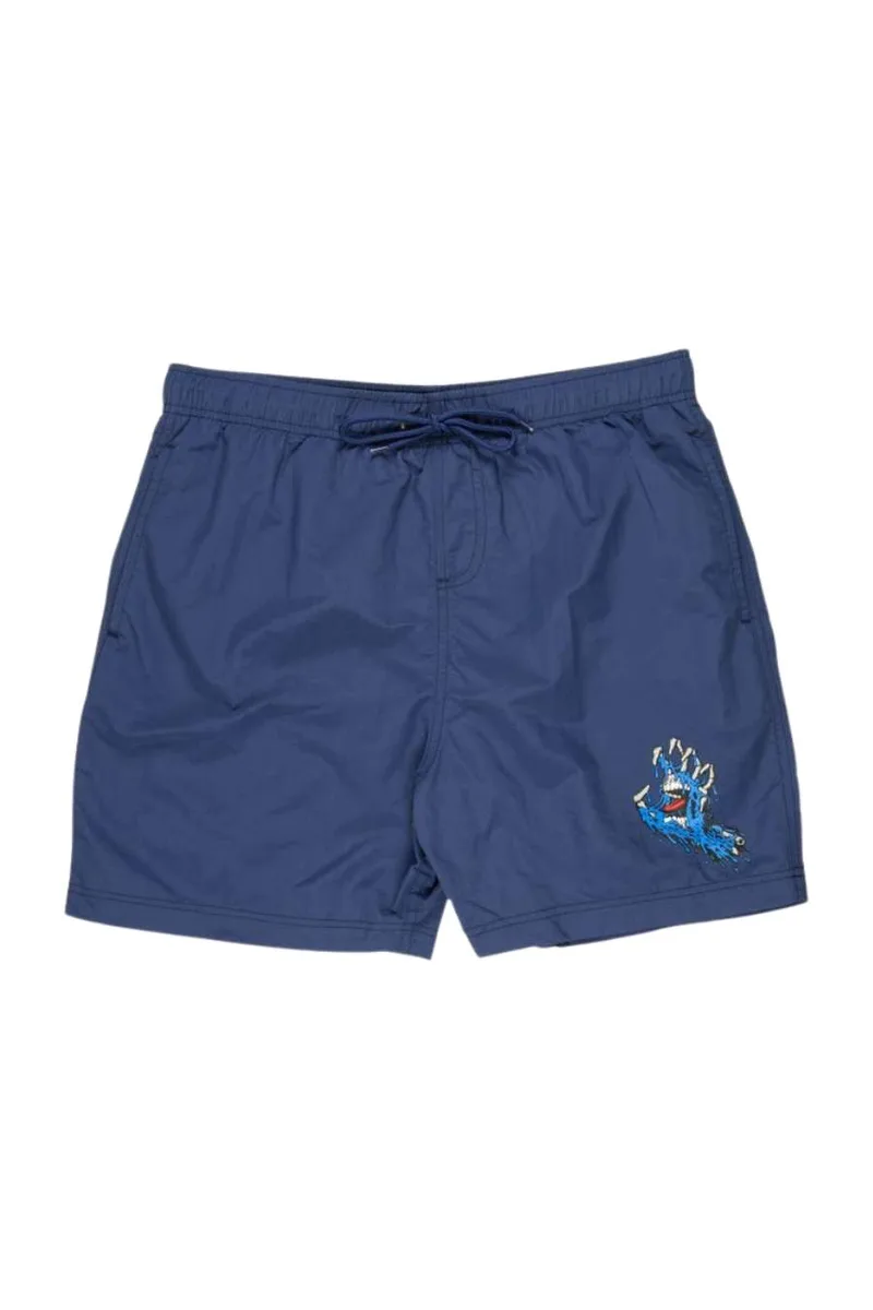 SANTA CRUZ ανδρικό μαγιό Melting Hand Swimshort - Μπλε-SCA-SHR-5102-BLUE