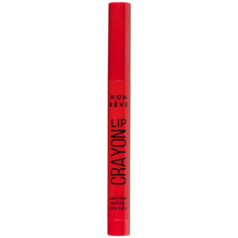 Mon Reve Lip Crayon Lasting Matte Lipstick Μακράς Διάρκειας Κραγιόν σε Μορφή Στυλό για Βελούδινο Μάτ Αποτέλεσμα 25g - 13 Flame
