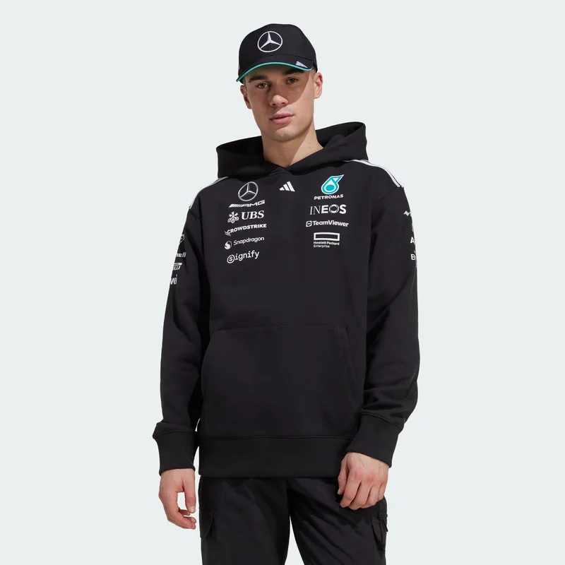 adidas Mercedes - Amg Petronas Formula One Team Ανδρική Μπλούζα με Κουκούλα (9000228043_22872)