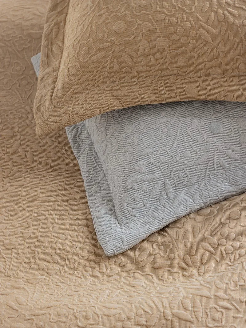 Κουβέρτα Matelasse Palamaiki 230x260 Alina Grey
