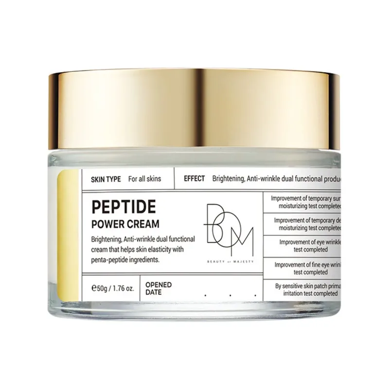 BOM - Beauty Of Majesty Peptide Power Cream 50 gr