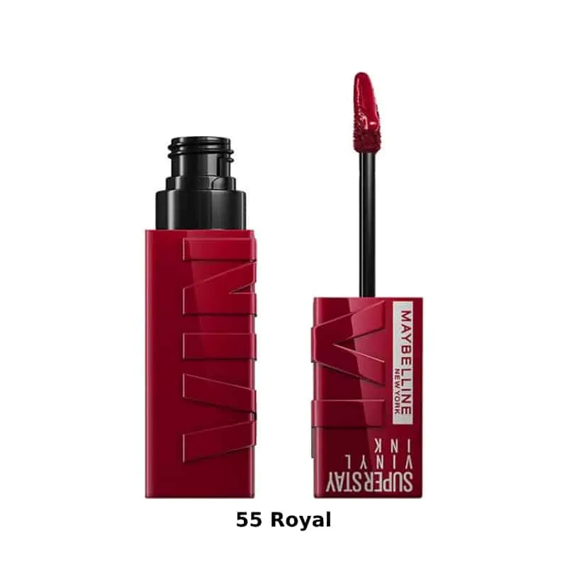 Maybelline Superstay Vinyl Ink 55 Royal
