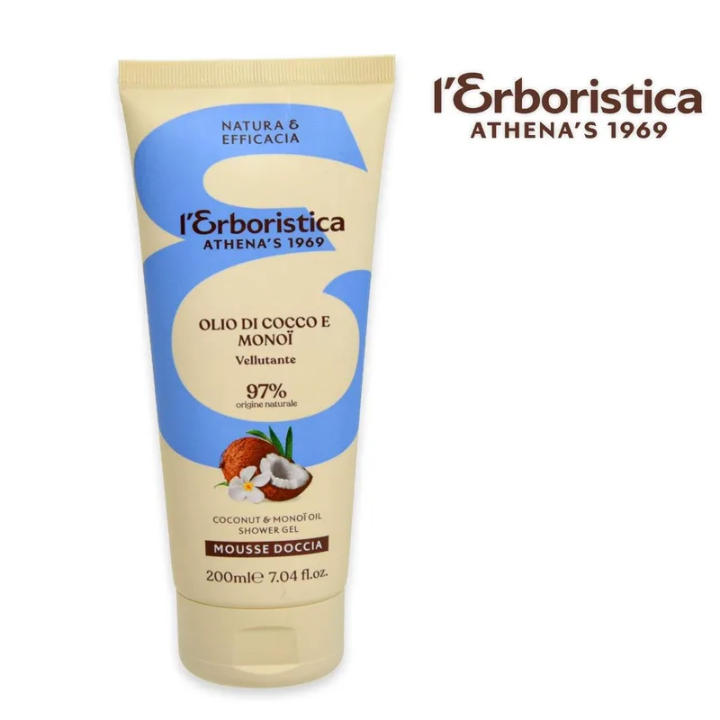 The herbalist shower mousse 'coconut' 200ml tube