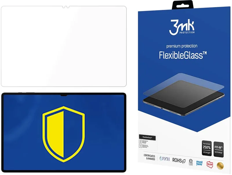 3MK Premium Flexible Glass - Αντιχαρακτικό Υβριδικό Προστατευτικό Γυαλί Οθόνης - Samsung Galaxy Tab S10 Plus / S9 Plus - 0.3mm (5903108533331)