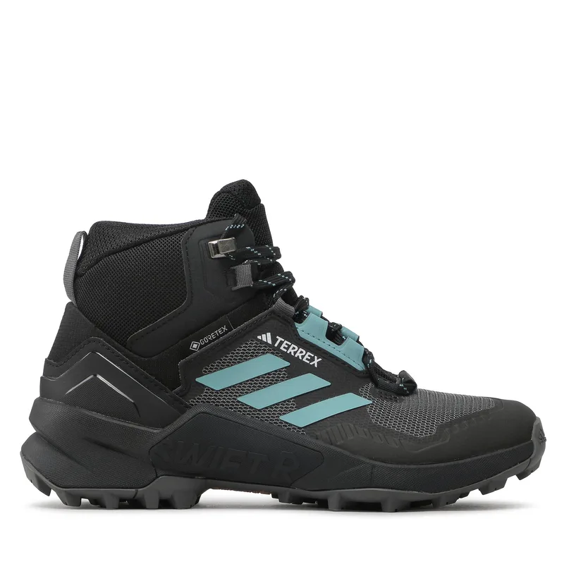 Παπούτσια πεζοπορίας adidas Terrex Swift R3 Mid Gtx W GORE-TEX HP8712 Μαύρο