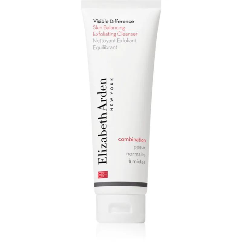 Elizabeth Arden Visible Difference απολεπιστικός καθαριστικός αφρός για κανονική έως μικτή επιδερμίδα 125 ml