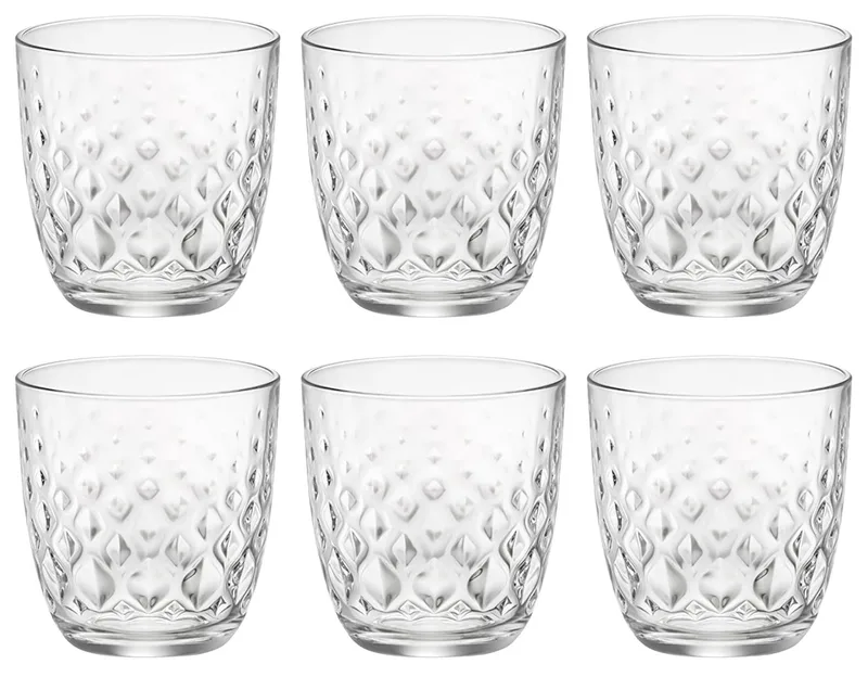 Bormioli Rocco Ποτήρι Κρασιού Glit 295ml Σετ 6Τμx.