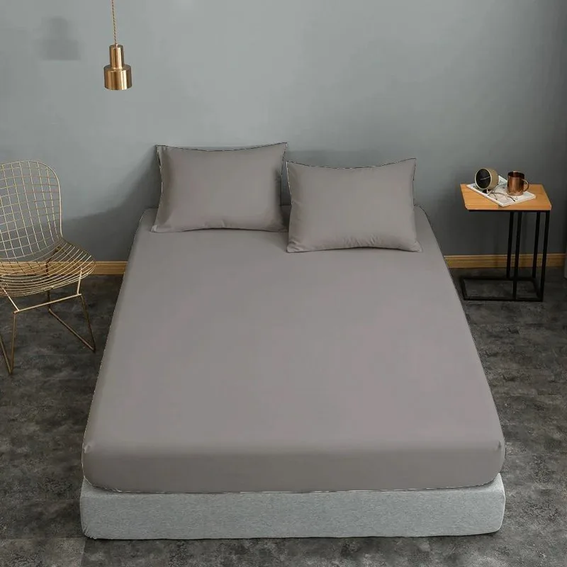 Σεντόνι Μεμονωμένο Polycotton Διπλό Με Λάστιχο 150x200+20εκ. Γκρι Komvos Home 7002188-8F (Τύπος κατωσέντονου: Με Λάστιχο, Ύφασμα: 50% Cotton-50% Polyester, Χρώμα: Γκρι, Μέγεθος: Διπλά) - KOMVOS HOME - 7002188-8F