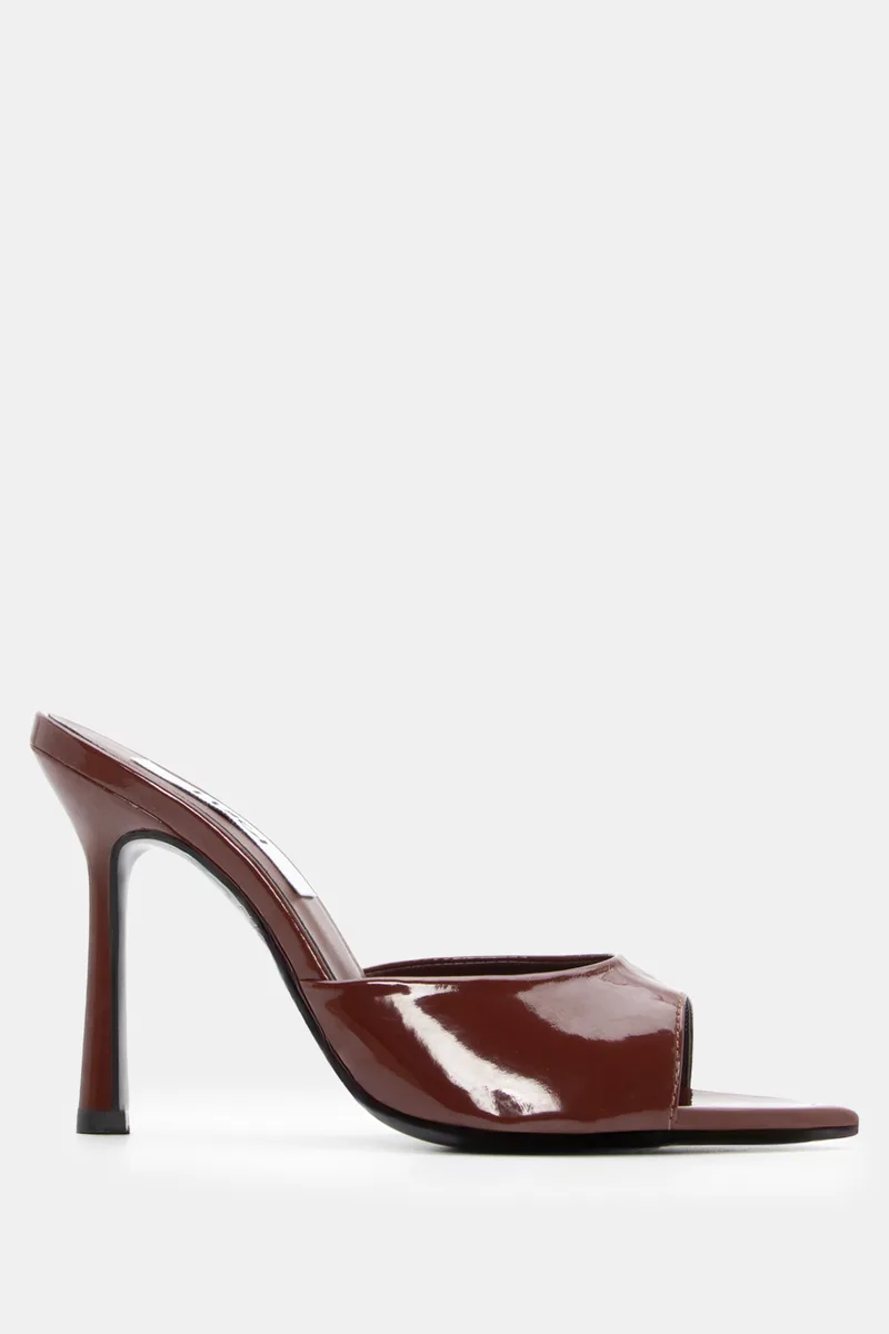 LUIGI DESIGN - Mules Μυτερά - Καφέ