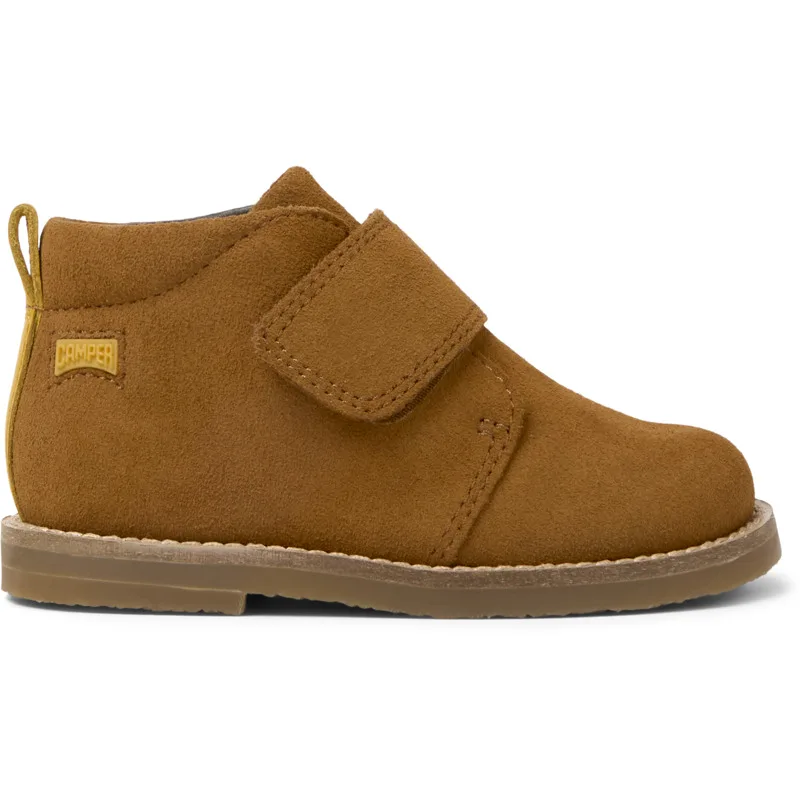 CAMPER Savina - Μπότες Για Firstwalkers - Καφέ, Μέγεθος 21, Suede